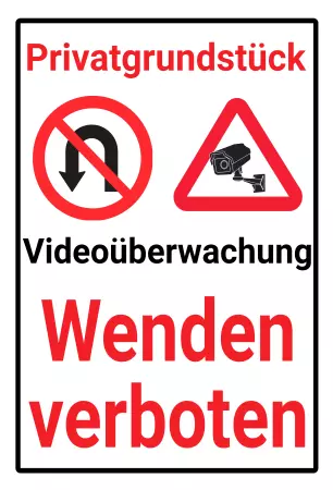Warnschild Zutritt verbotenWarnung - Zutritt verboten Privatgrundstück Bild